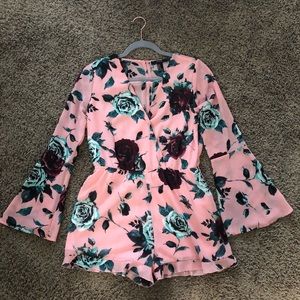 Floral Romper